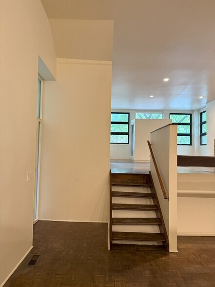 stairs from dining room to living room - 2059 N Clifton Ave