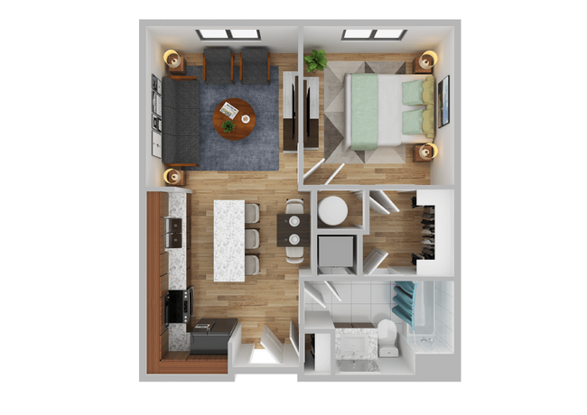 Floorplan - The Terraces at Park Heights (Senior 62+)