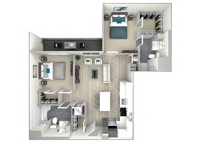 Floorplan - Nightingale Apartments