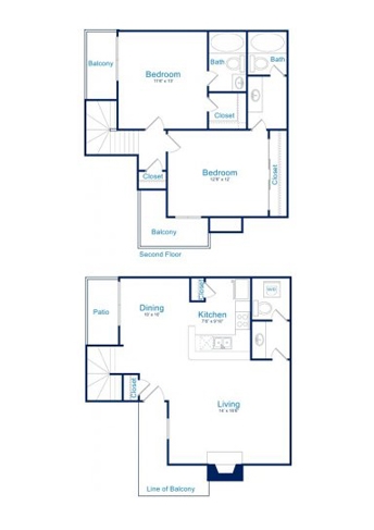 2BR/2.5BA - Ascent at Medical