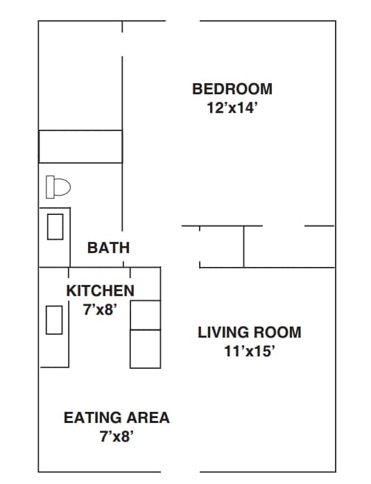 1BR/1BA - The Ridge