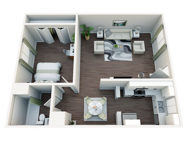 Floorplan - Flats On Wakefield