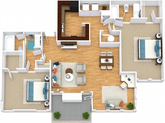 Floorplan - Windsor Peachtree Corners