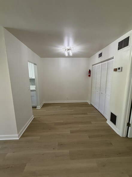 Dining Area with storage closet - 306 E Ocean Ave