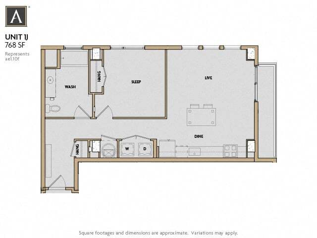 Floorplan - Aertson Midtown