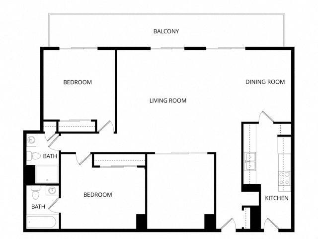 Floorplan - Capitol Towers