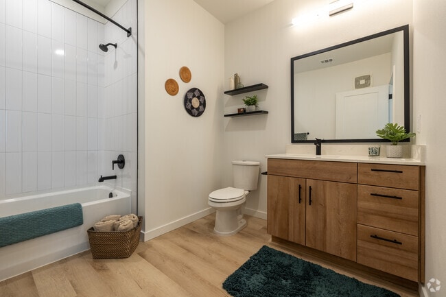 2Br, 2BA - 994SF - Secondary Bathroom - Tempo at Nine Mile Station Apartments