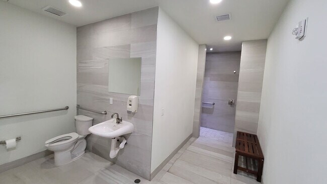 Pool Area Bathroom - 1228 West Ave