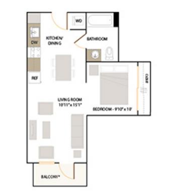 Floorplan - The Union Flats