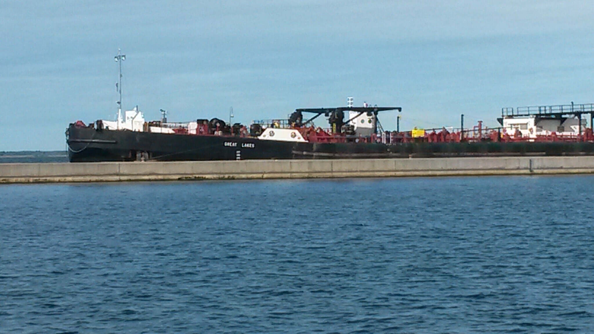 Freighter on the St Lawrence - 139 S Esselstyne St