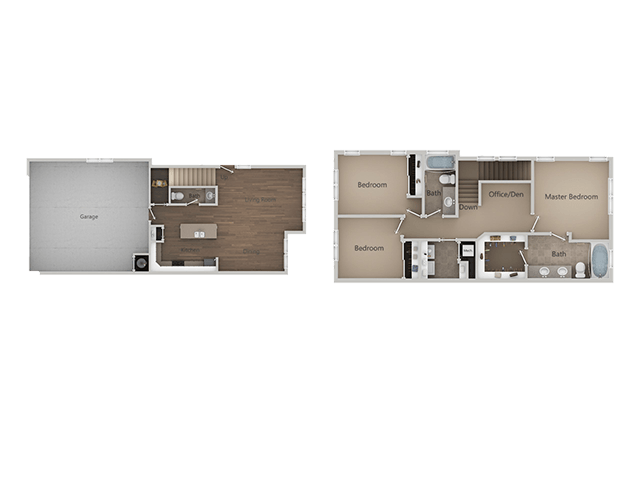 Floorplan - Parc at Day Dairy Apartments and Townhomes