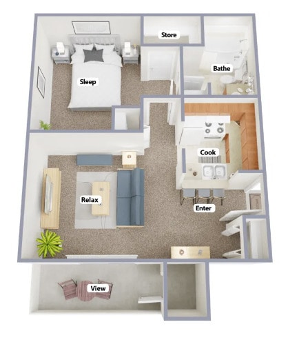 Floorplan - Camby Crossing