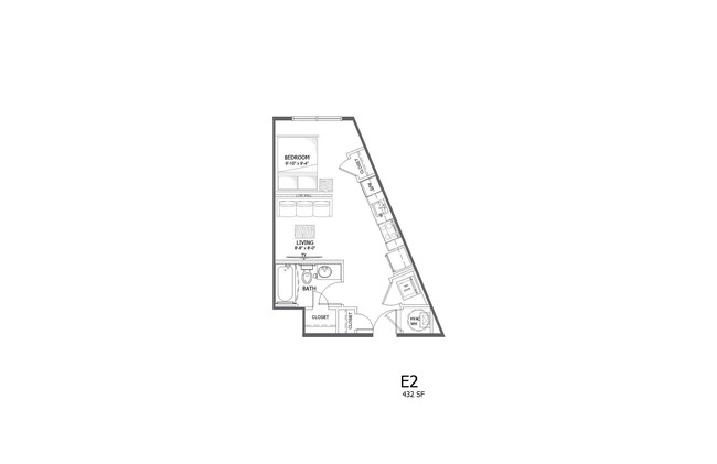 Floorplan - Mercer Atlanta - Student Living