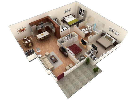 Floorplan - Springs at Knapp’s Crossing