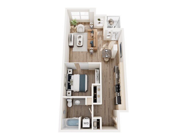 Floorplan - Prescott Wallingford Apartments