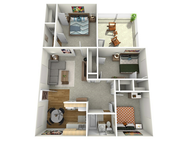 C1 Floorplan - Viewcrest Village