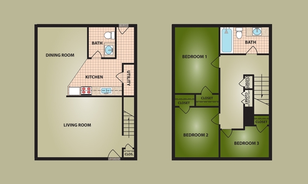 Floorplan - Ronez Manor Apartments