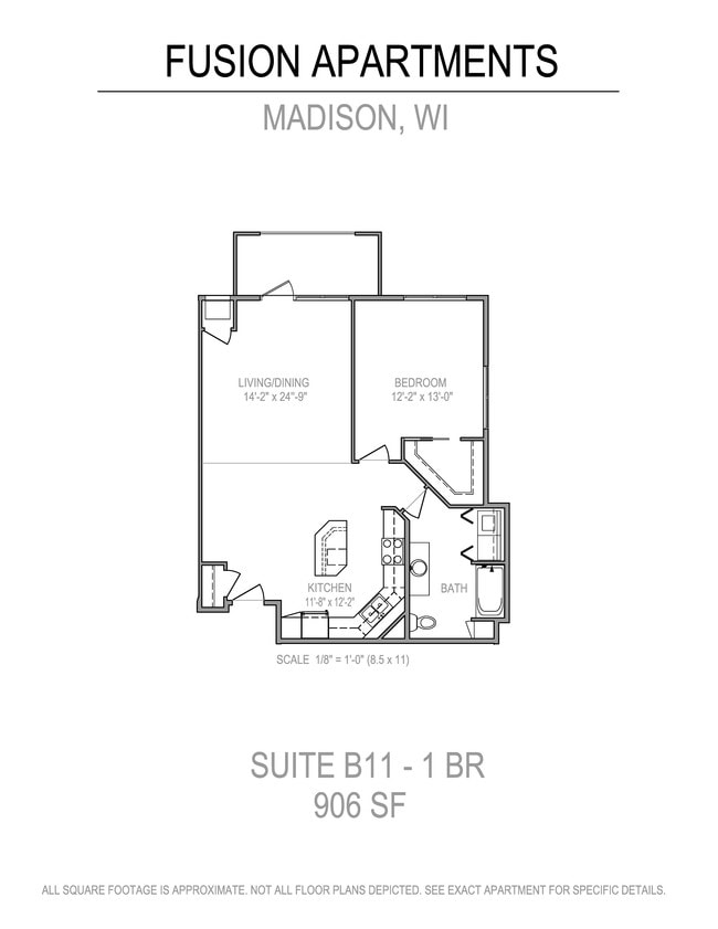 Floorplan - Fusion at 841