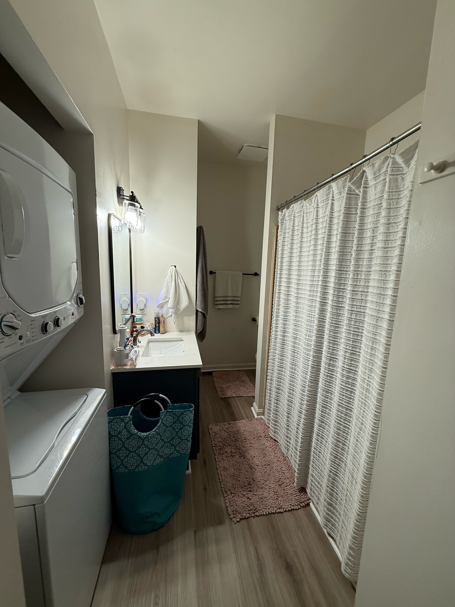 Upstairs bathroom/ laundry - 148 E Clement St