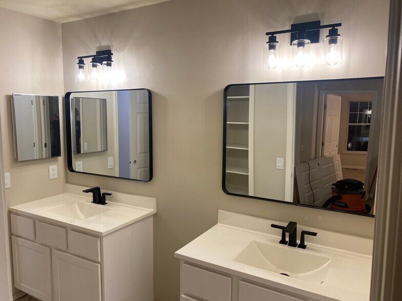 Master new mirrors and lights - 2989 Holborn Cir