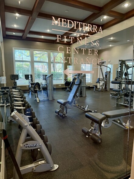 State of Art Fitness Center - Mediterra Apartment Homes