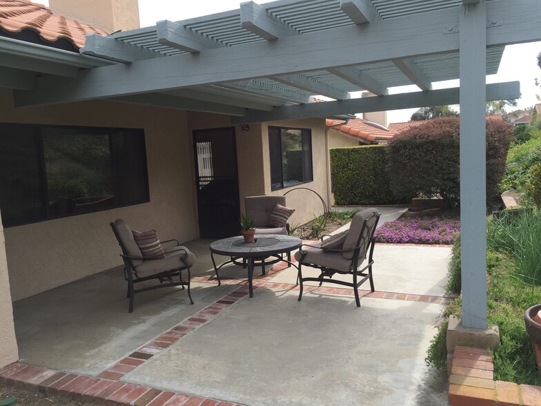 Quiet and secluded back porch area. - 2094 Balboa Cir