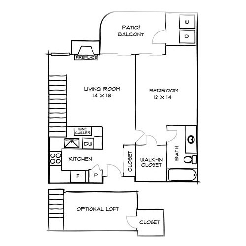 Floorplan - 3400 Avenue of the Arts