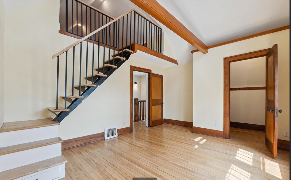 bedroom with loft - 450 S 1st St