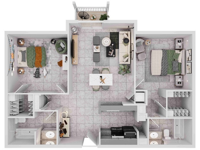Ashford Santa Ana 2 Bed 2 Bath - Ashford Santa Ana