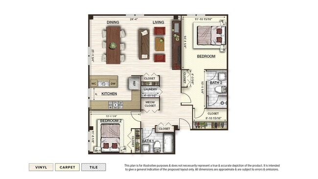 Floorplan - The Pinnacle @ 65