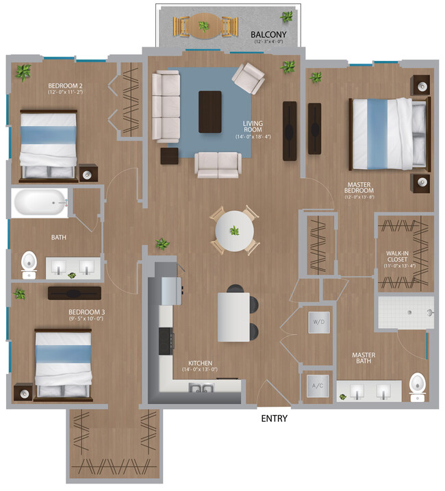 Floorplan - Shalimar Plantation East