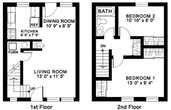 2BR/1BA - Murphy Blair Gardens Apartments