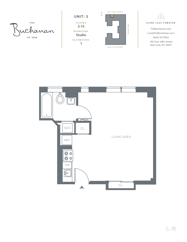 Floorplan - The Buchanan