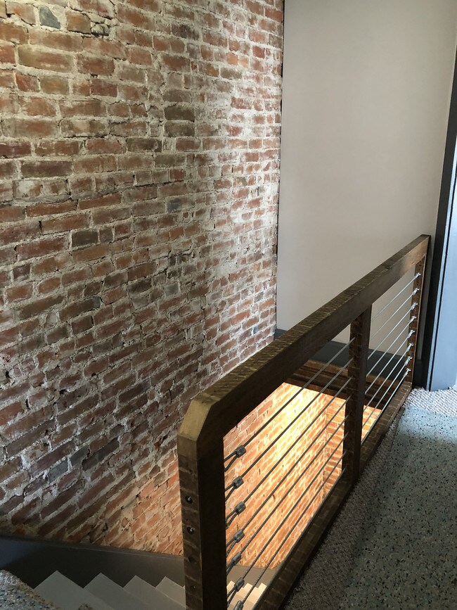 upper stairway - 1599 Washington St