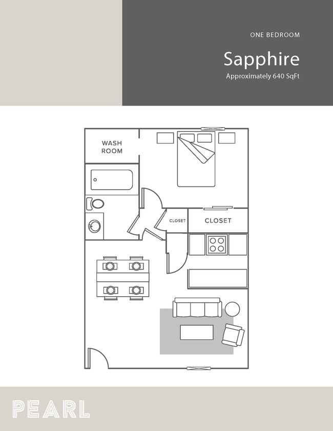 Floorplan - Pearl Apartments