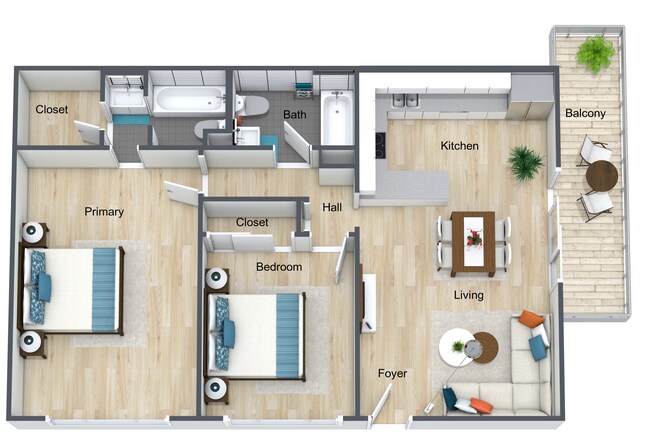 Floorplan - The Magnolia