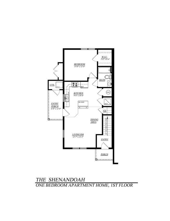 Floorplan - Hiatt Run Apartments