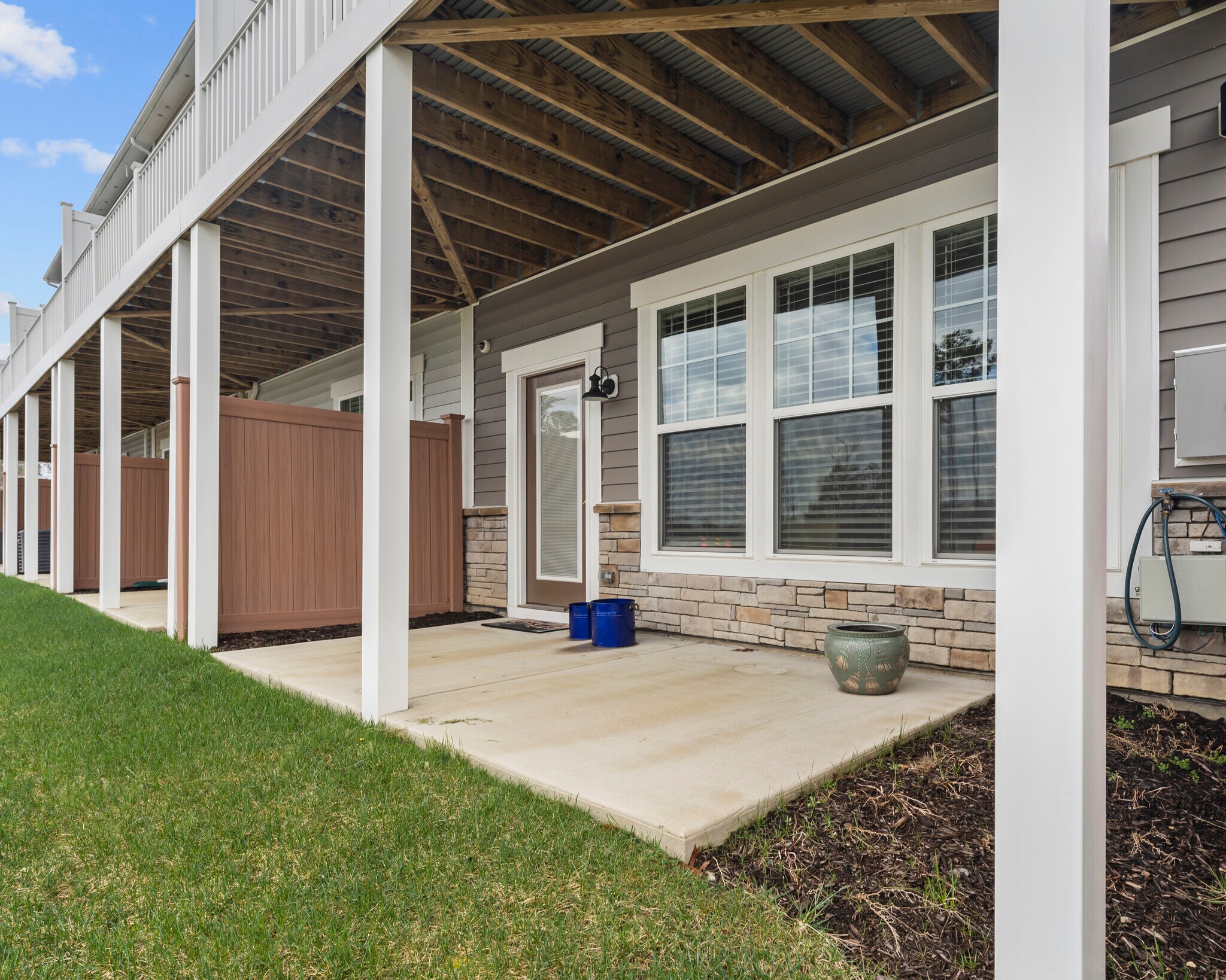 1st Floor Back Patio - 10410 Perennial Dr