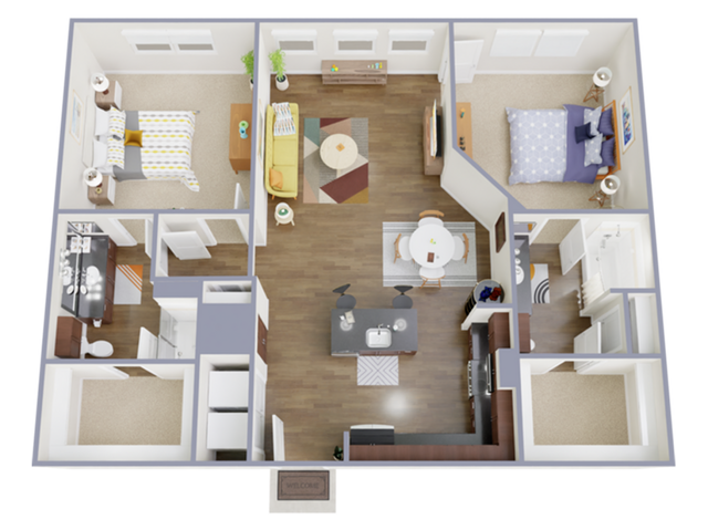 B1P Floorplan - McDermott 55