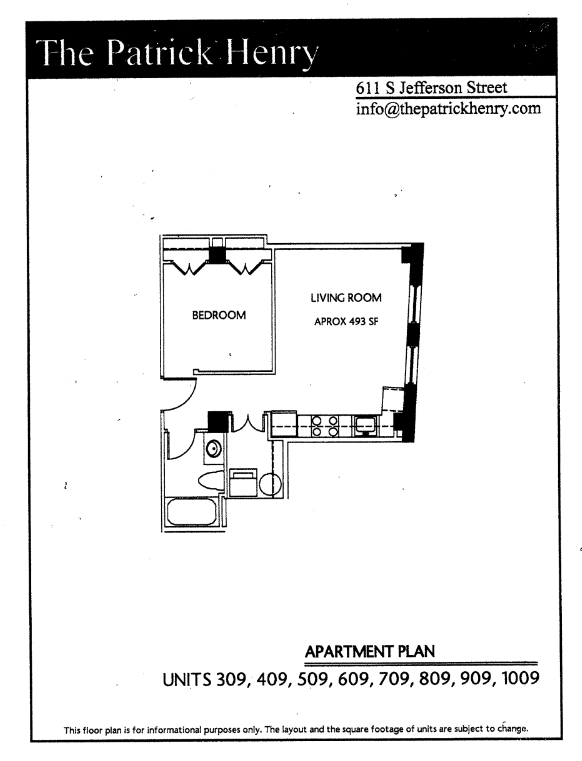 Floorplan - The Patrick Henry