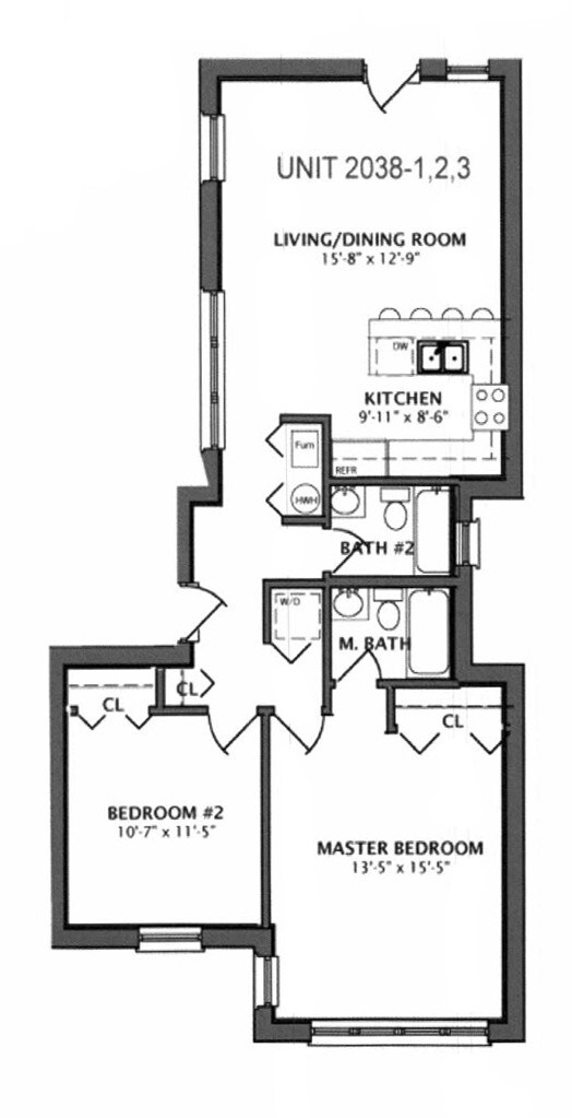 Floorplan - 2038 W. Touhy Ave.