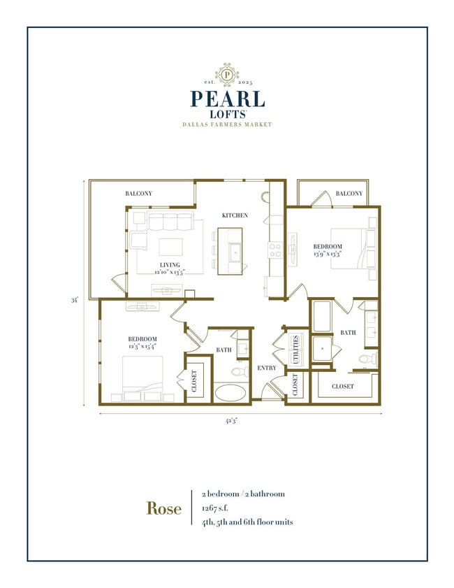 Floorplan - Pearl Lofts