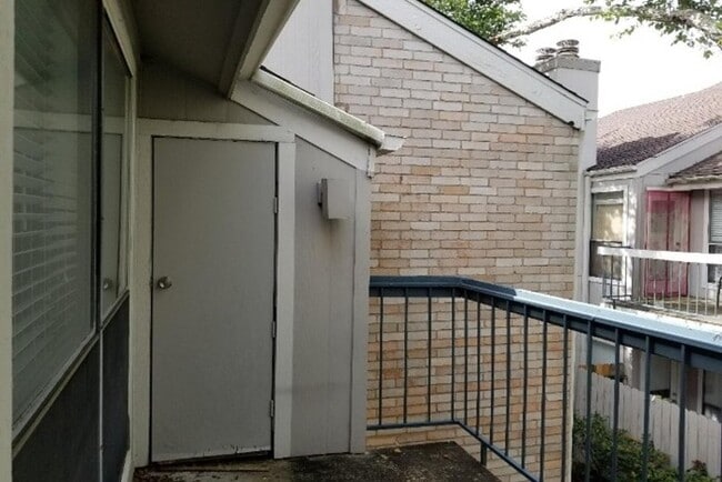 Balcony and Storage - 7900 N Stadium Dr