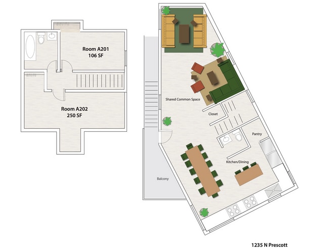 Building Photo - Modern Architecture in a Stunning Coliving Building! Amazing Neigborhood!