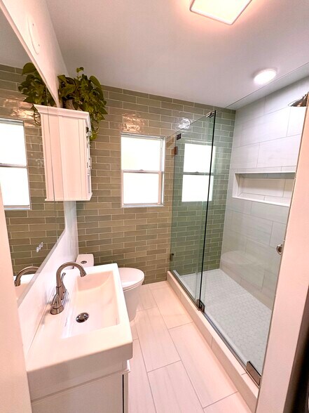 gorgeous new bathroom - 7872 Michigan Ave