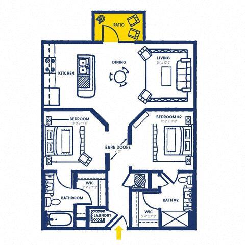 Floorplan - The Burnham Nashville