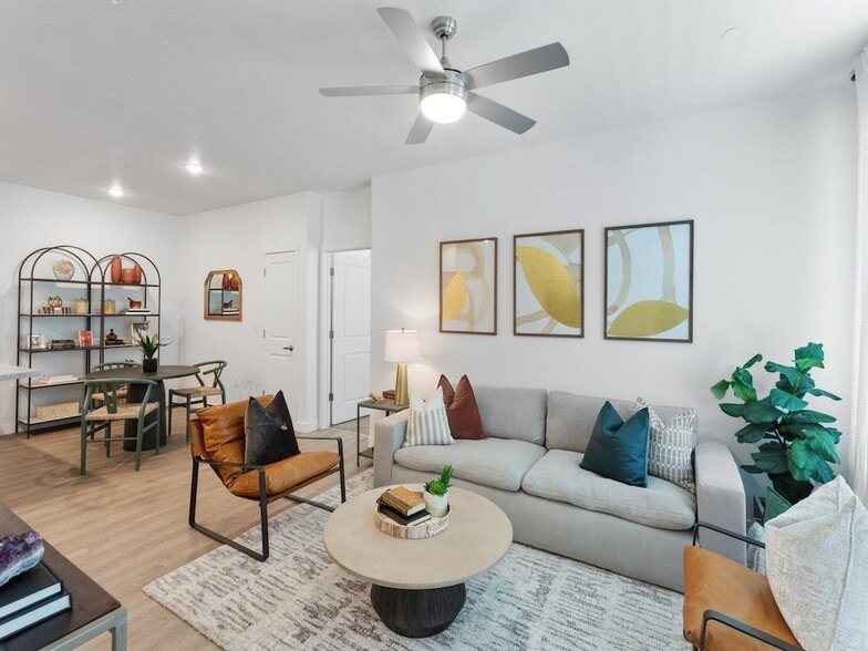 Large Living Room - The Veridian Apartments & Townhomes