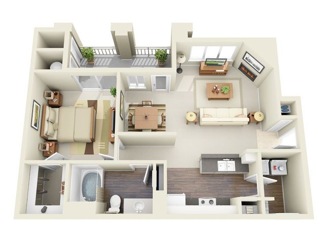 Floorplan - Lambertson Farms Apartment Homes