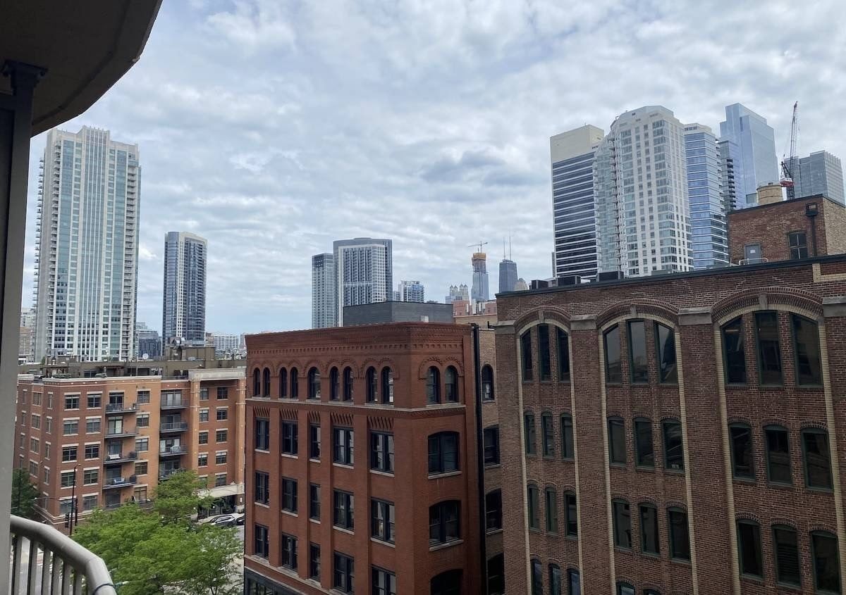 View from the balcony - 200 N Jefferson St