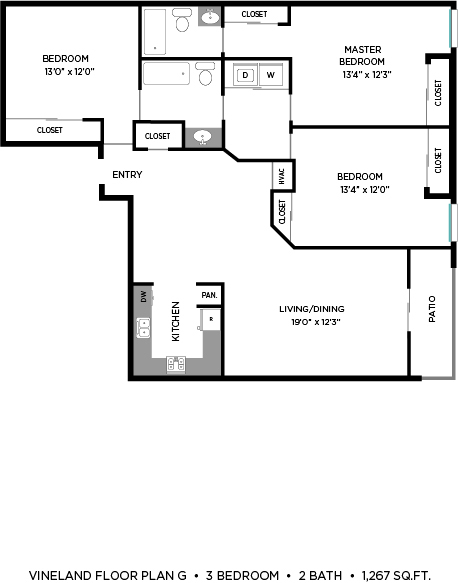 Floorplan - Vineland Gardens